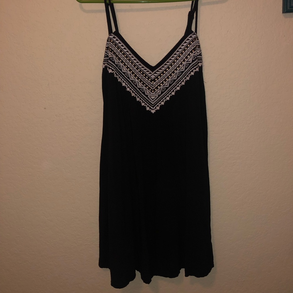 American eagle flows black dress
